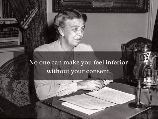 Eleanor Roosevelt với nụ cười tươi tắn