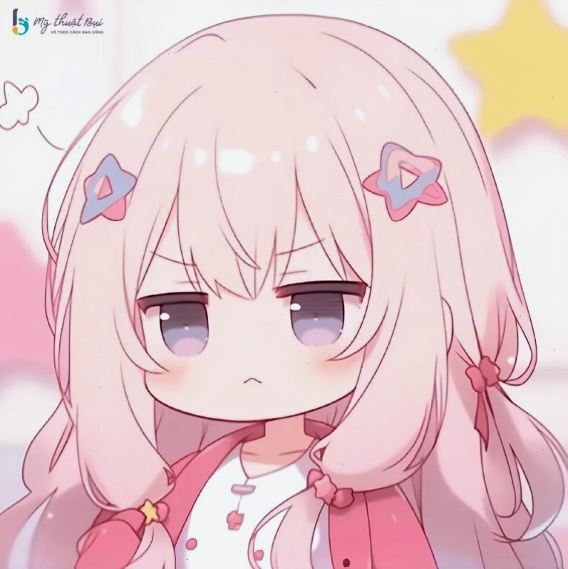 Hình ảnh anime chibi dễ thương với biểu cảm ngộ nghĩnh