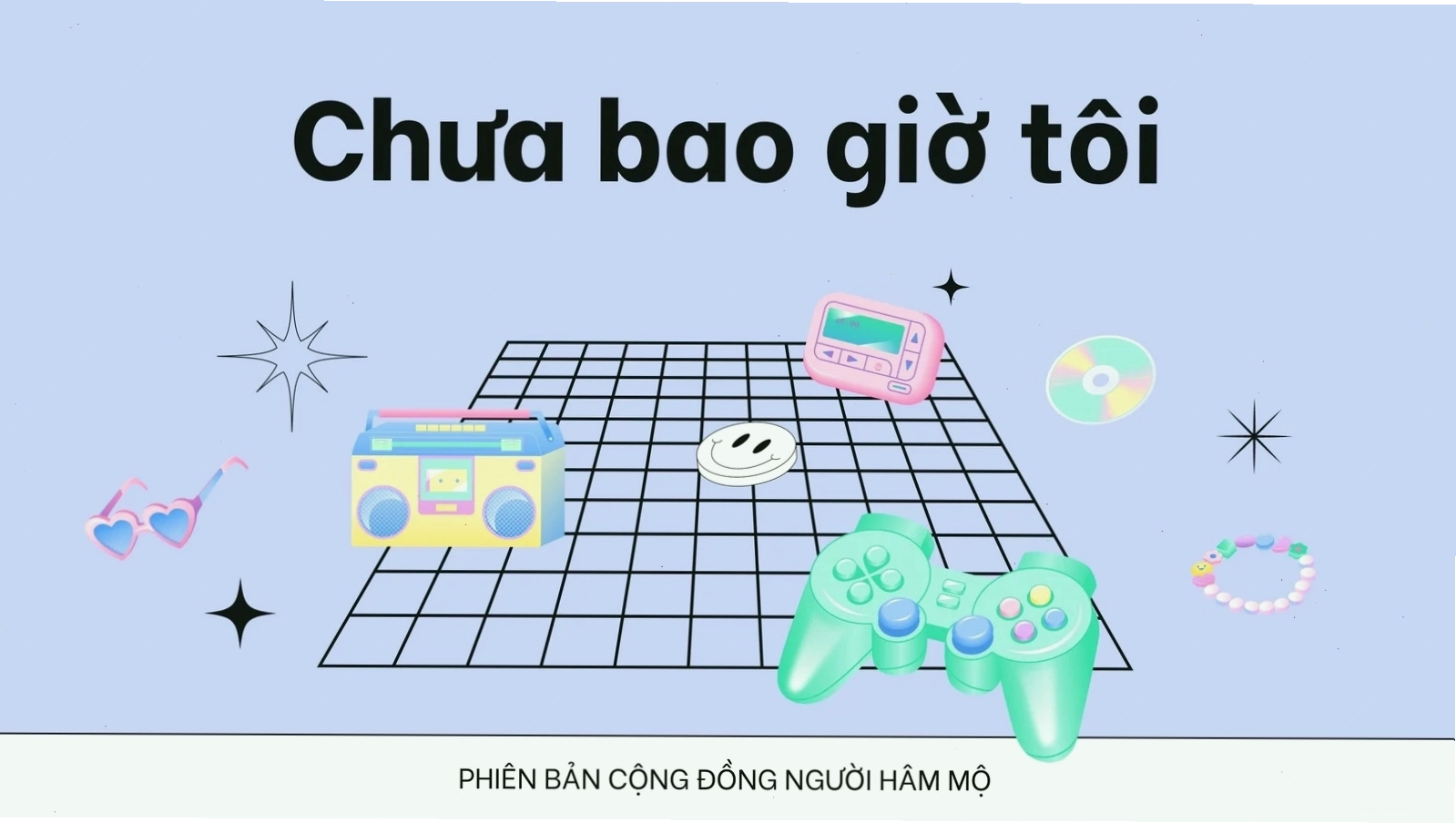 Hình ảnh minh họa 3D nhiều màu sắc cho trò chơi trên PowerPoint