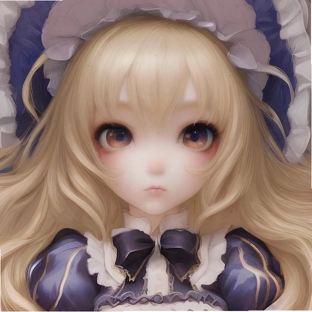 Hình ảnh minh họa phong cách gothic trong anime