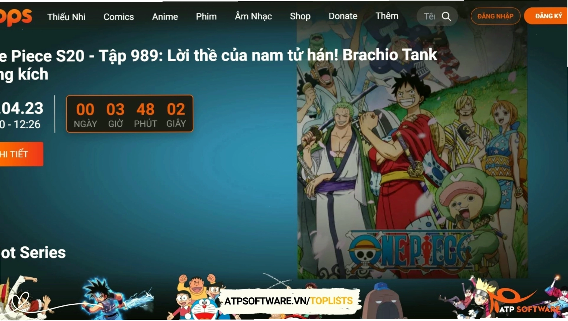 Hình ảnh minh họa xem phim anime vietsub