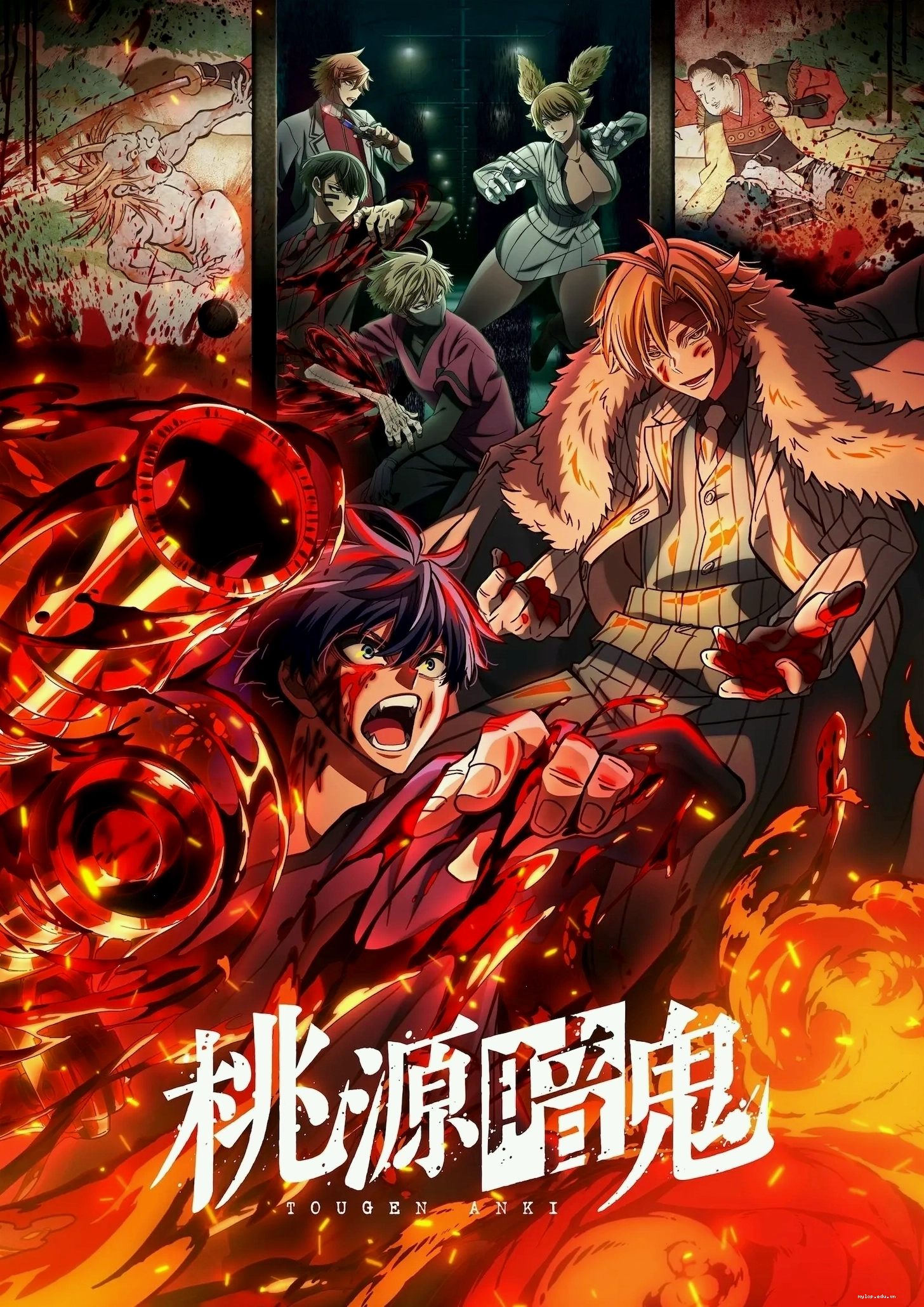 Hình ảnh từ bộ anime Huyết Quỷ Hỗn Chiến
