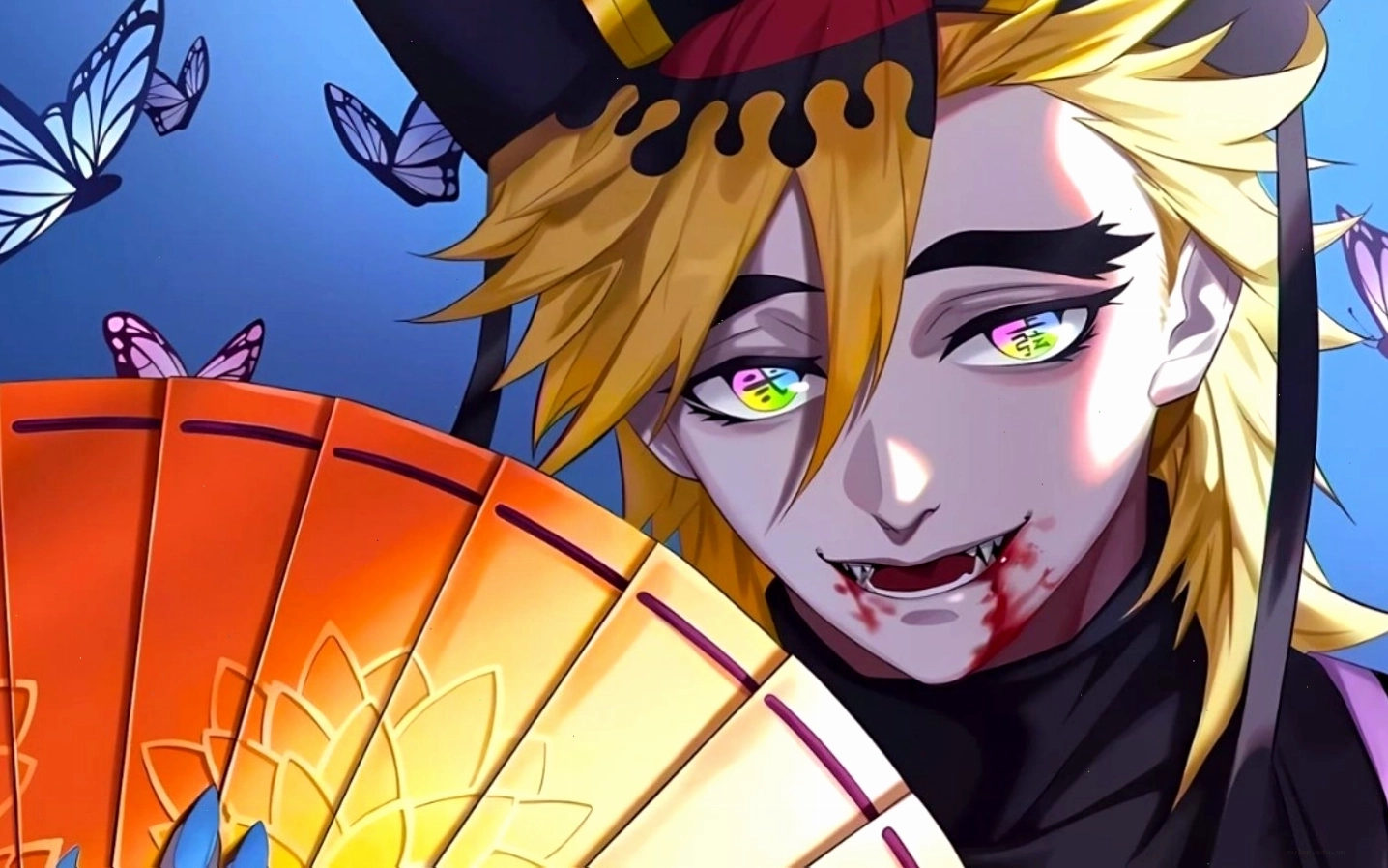 Hình nền anime ngầu lạnh lùng, bí ẩn với đôi mắt sắc bén