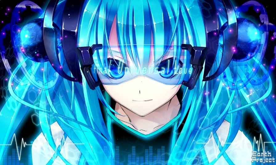 Hình nền anime nữ 3D với chi tiết trang phục cầu kỳ