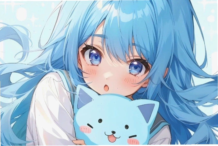 Hình nền anime nữ với phong cách fantasy và yếu tố phép thuật