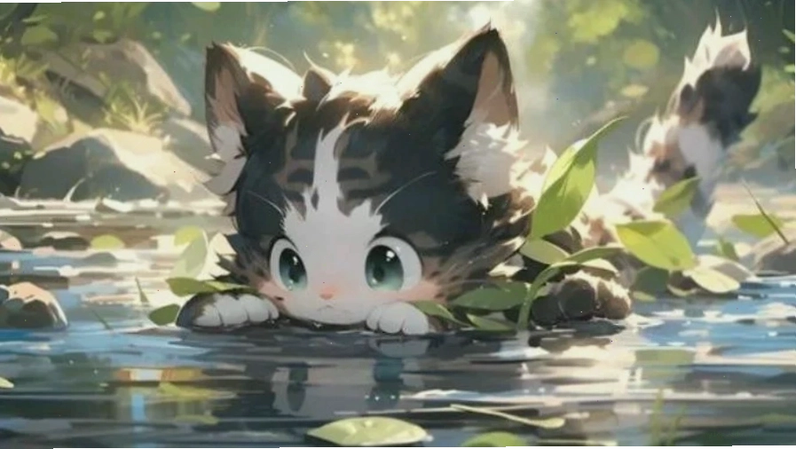 Hình nền anime nữ với tông màu hồng chủ đạo, thể hiện sự lãng mạn và mơ mộng
