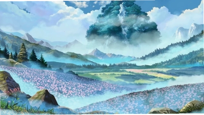 Hình nền điện thoại 4k anime phong cảnh sống động