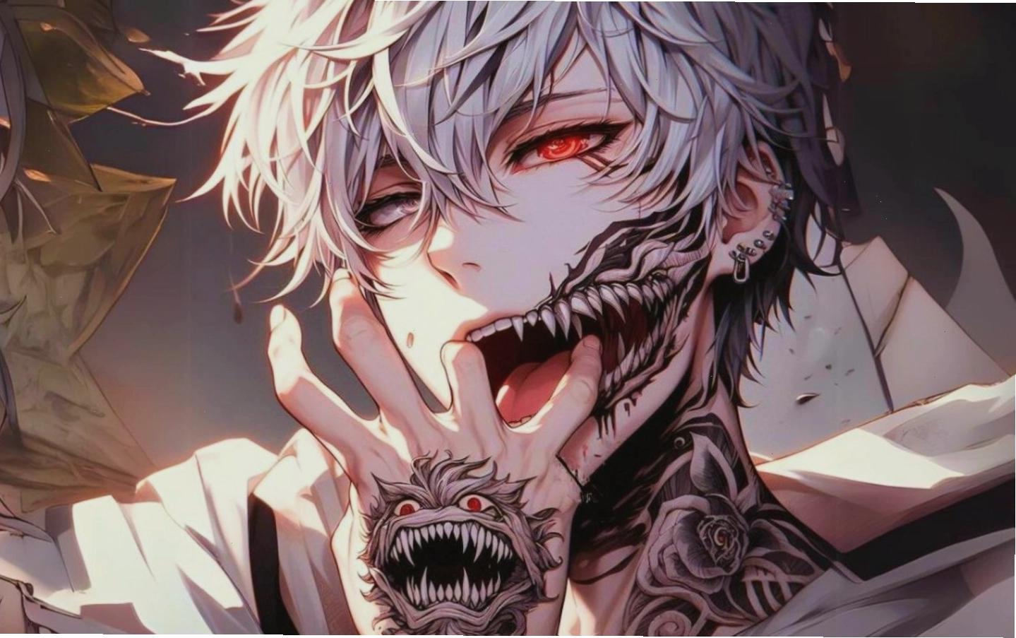 Hình nền nhân vật anime đầy lạnh lùng và cuốn hút
