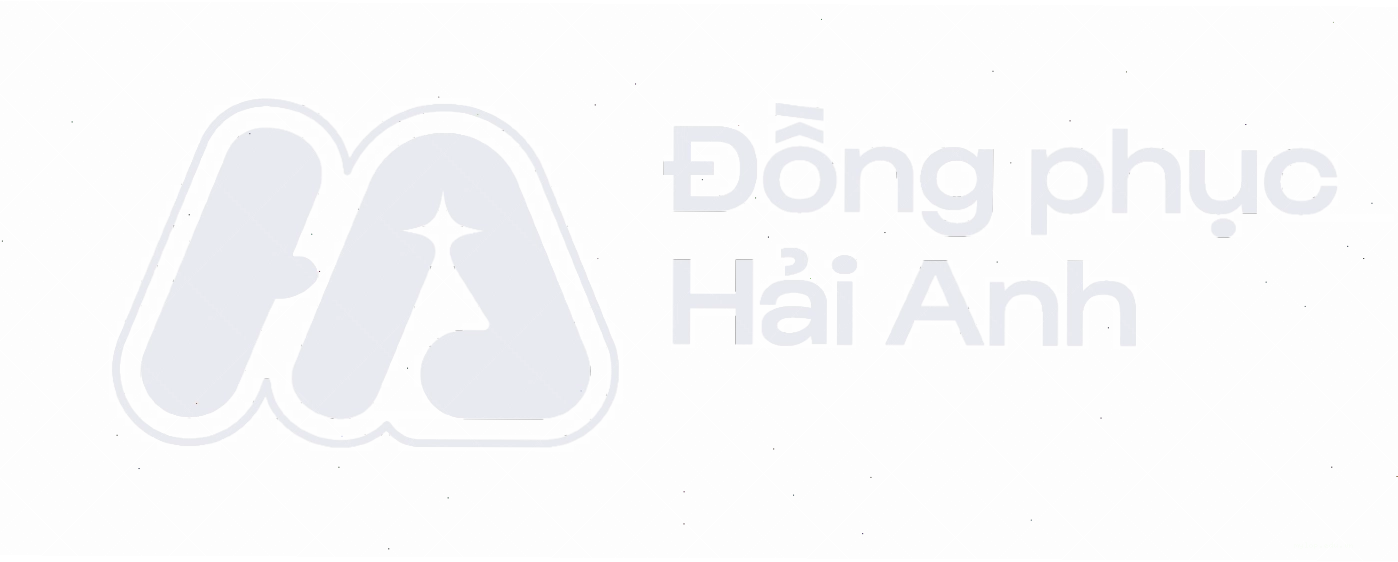 Logo Đồng Phục Hải Anh - Trắng đơn giản và chuyên nghiệp