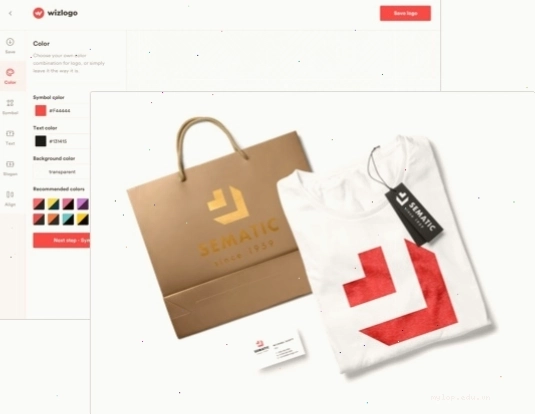 Mockup nhận diện thương hiệu bao gồm logo