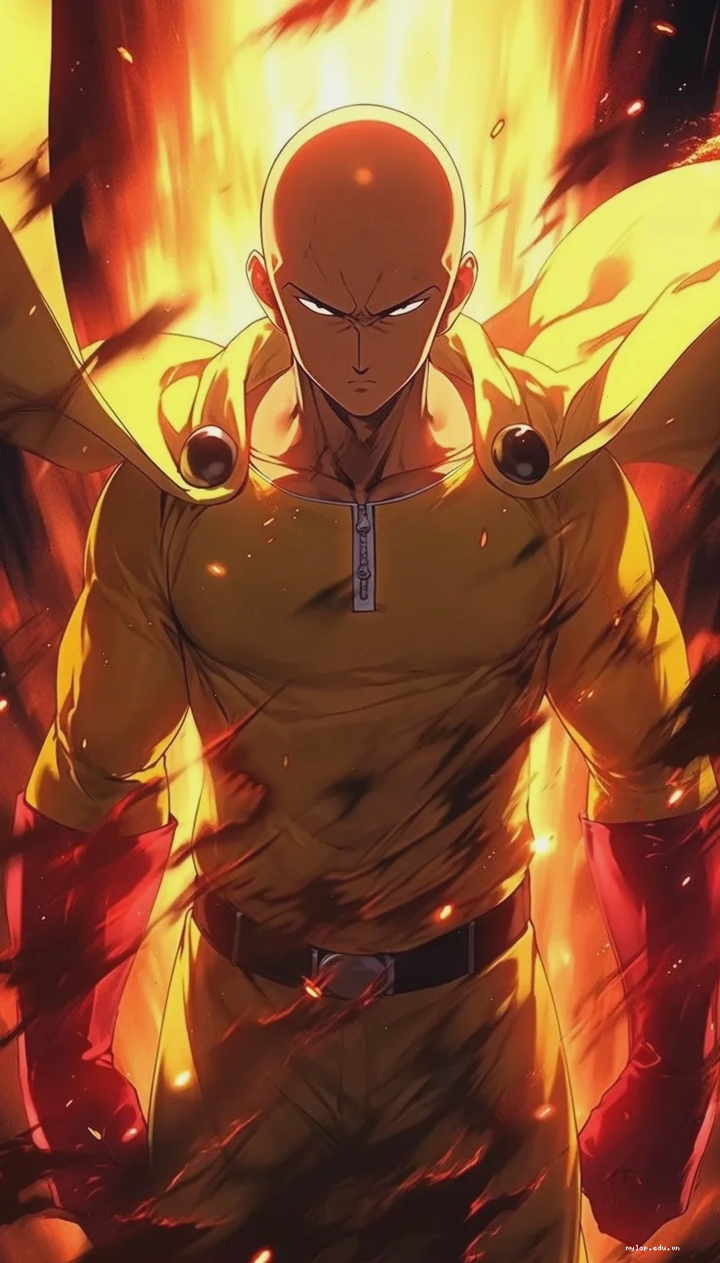 Ngắm nhìn biểu cảm nghiêm túc của Saitama
