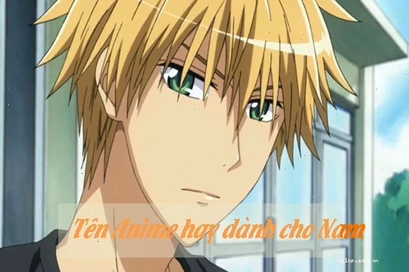 Nhân vật anime nam với phong cách mạnh mẽ