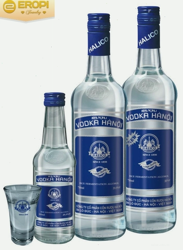Rượu vodka làm sáng bạc, phù hợp cho phái mạnh