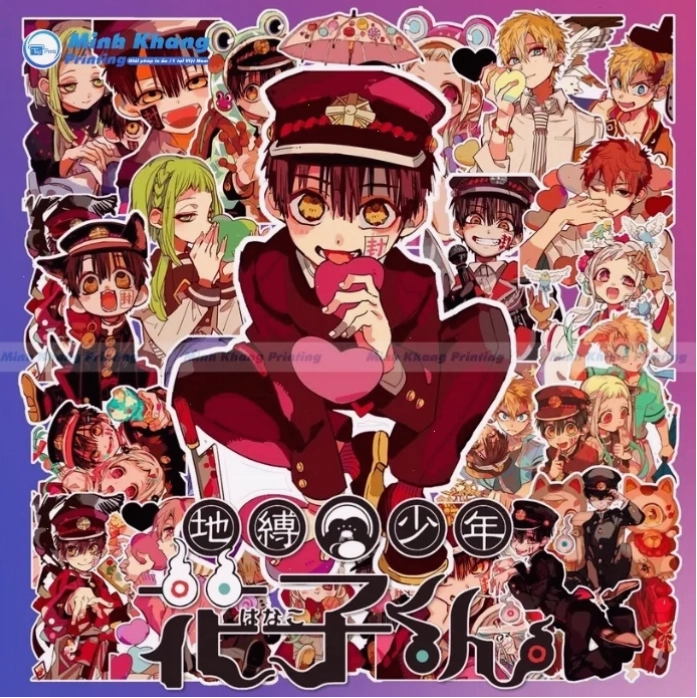 Sticker anime chống nước