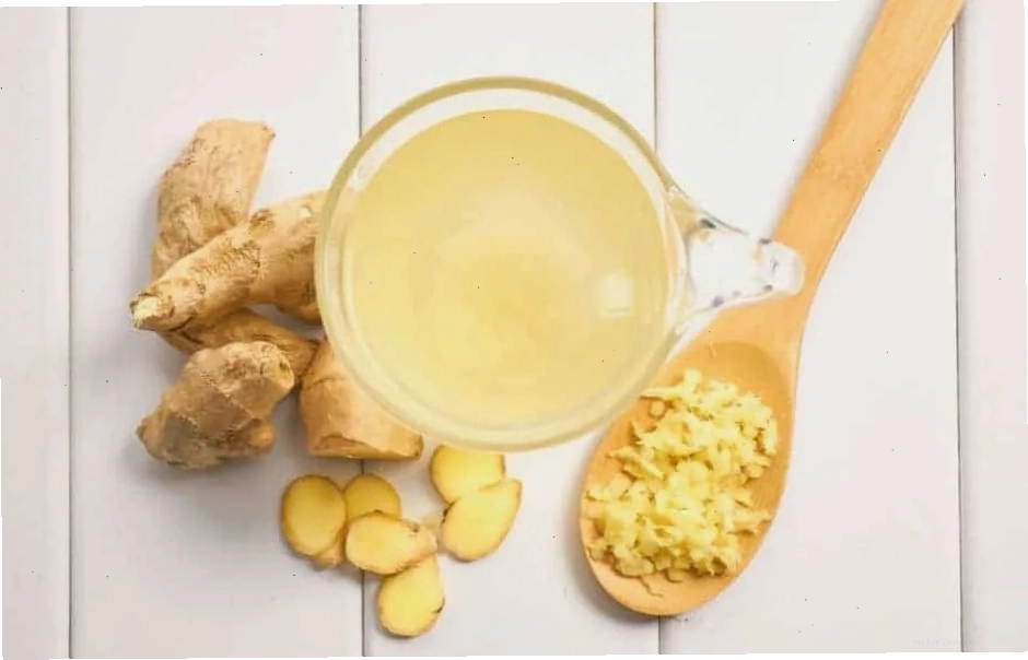 Sử dụng gừng tươi để làm trà chữa kinh nguyệt ra nhiều