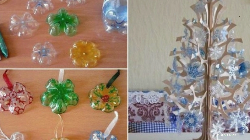 Tái chế chai nhựa thành đồ chơi giáo dục