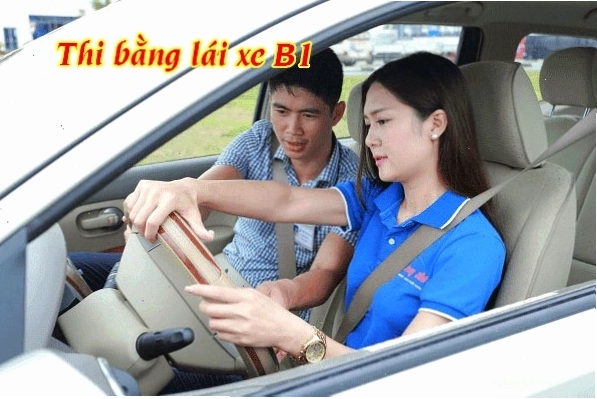 Tăng số lượng người thi bằng lái xe B1