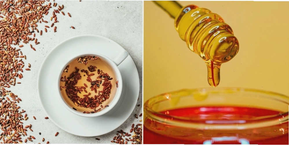 Trà gạo lứt mật ong thơm ngon bổ dưỡng