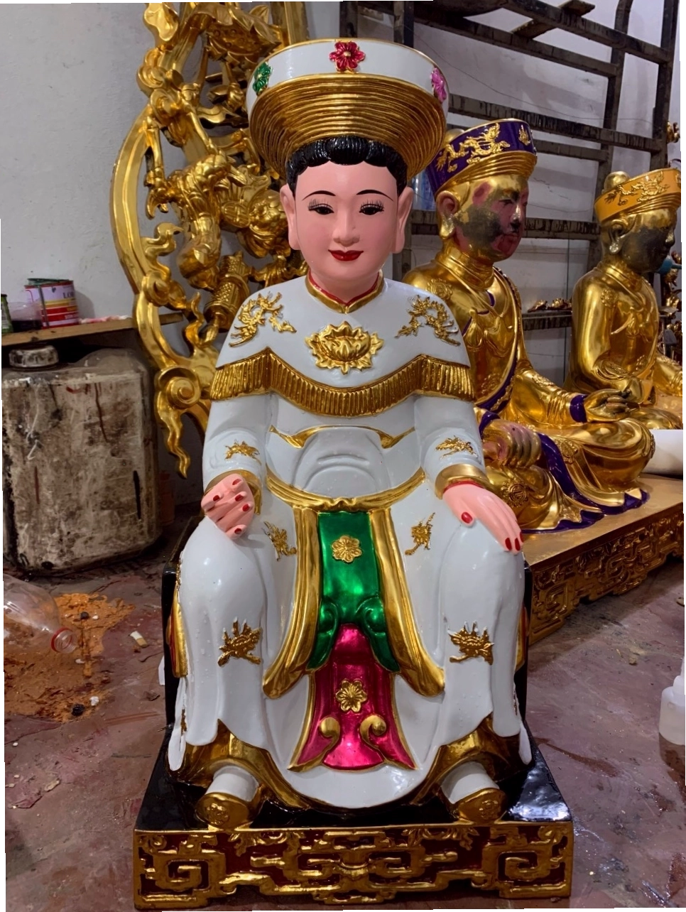 Tượng Cô Bơ đẹp tại Sơn Đồng