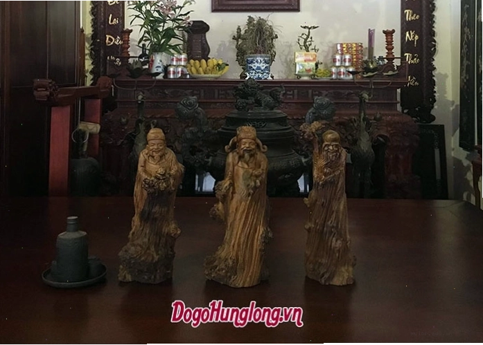 Tượng Tam Đa Phúc Lộc Thọ, trong đó có Ông Thọ biểu tượng cho sự trường thọ