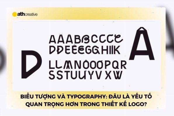 Biểu tượng và Typography đâu là yếu tố quan trọng hơn
