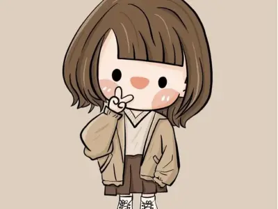 Bộ sưu tập ảnh chibi cute đẹp lung linh, siêu dễ thương