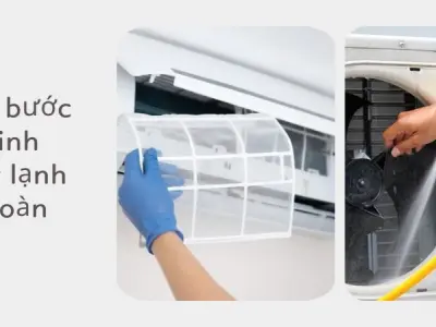 Hướng dẫn vệ sinh máy lạnh tại nhà sạch bong như mới