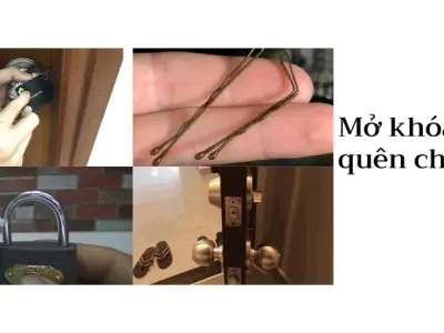 Bí kíp mở khóa khi quên chìa- 5 cách xử lý nhanh trong 30 giây