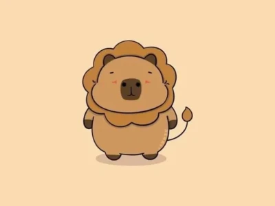Avatar Capybara Chibi Siêu Dễ Thương Cho Năm 2026