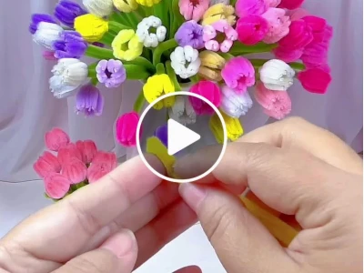 Hướng dẫn cách làm hoa tulip bằng kẽm nhung chi tiết nhất 2026