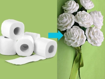 Khám phá cách làm hoa bằng giấy vệ sinh độc đáo và sáng tạo