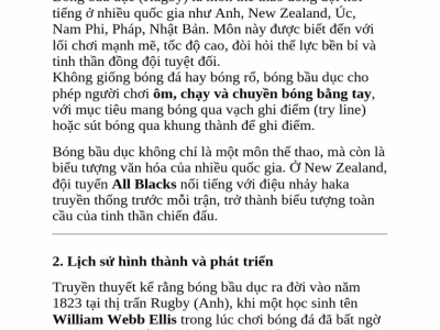 Luật chơi bóng bầu dục chi tiết và cách hiểu đúng cho người mới