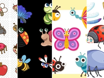 Bộ sưu tập mẫu chibi các loài côn trùng ngộ nghĩnh đẹp nhất 2026