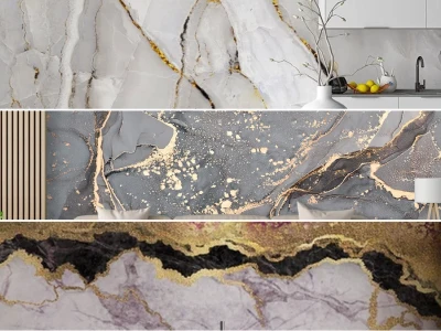 Elevating modern homes with metallic marble effect wallpaper for glam interior in 2026